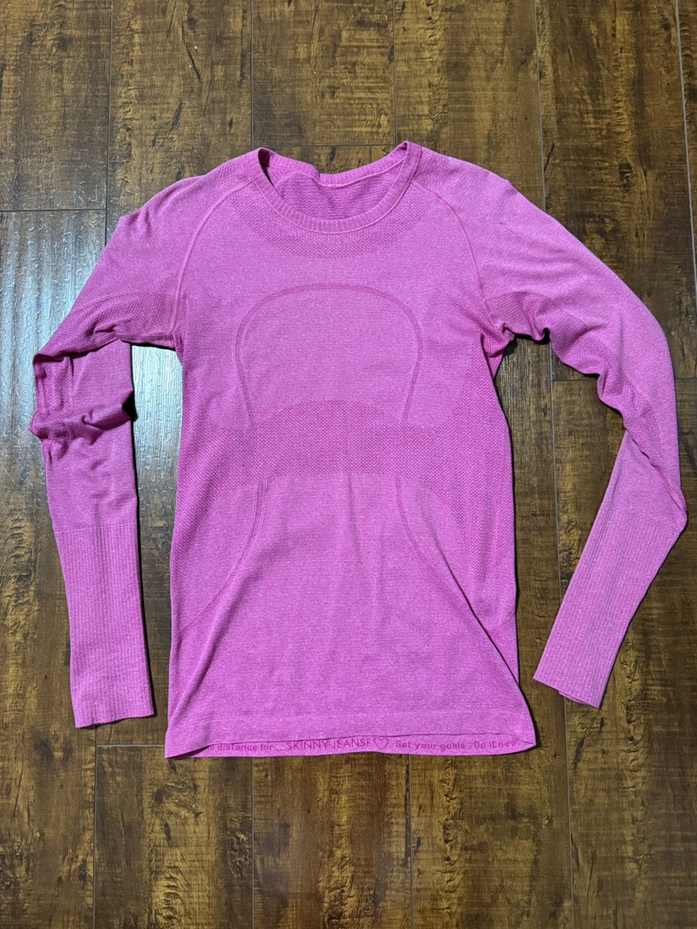 Lululemon Pink Long Sleeve Swiftly